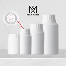 국내생산 실리카겔 스크류 용기세트 습기제거제 용기+캡+습기제거제, 스크류 용기세트 40ml, 1개