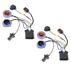 헤드라이트 배선 하니스 호환 가능 Chevrolet 2007-2013 Avalanche Suburban 2500 2007-2014 Tahoe 1500 헤드램프 어셈블리 교체용, 2 Pcs