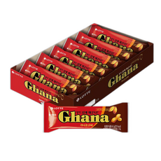 롯데 가나초코바 땅콩, 45g, 12개