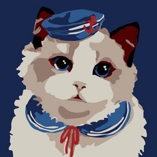 MEIISEO숫자 유화 DIY그림 그리기 셀프페인팅 침실 거실 장식, 색깔3, 옵션1