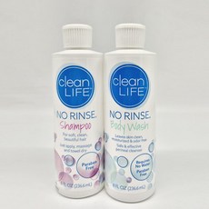 [세븐메디컬] 노린스 물없이 씻는 [샴푸+바디워시], 2개, 236.6ml