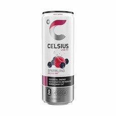 셀시어스 스파클링 와일드베리 에너지 드링크 355ml, 베리, 1개