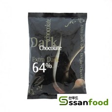 카길초코렛프로덕트 누아 64% 다크초콜릿 커버춰, 1개, 1kg