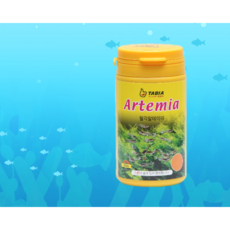 타비아 탈각 알테미아 50ml 30g 열대어 치어 사료, 1개