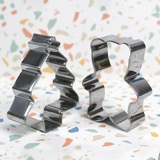 쿠키틀 트리 + 곰돌이 세트 (2종 구성) 커터, 1세트, 트리+곰돌이