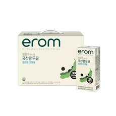 이롬두유 황성주박사의 국산콩두유 검은콩고칼슘두유 24팩24857356, 140ml, 24개