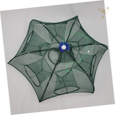 접이식 우산형 통발 민물 바다겸용 문어 새우 물고기 포획 낚시어구 휴대용 6구, 상세페이지 참조