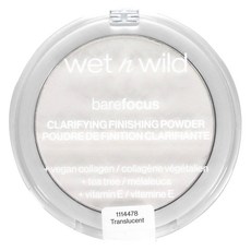 wet n wild 베어포커스 클리어링 피니싱 파우더 1114478 트랜스루센트 0.27온스(7.8g) WNW-14478