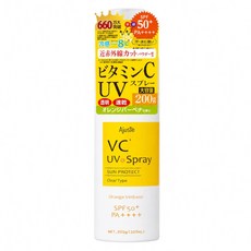 Ajuste VC UV Spray 噴霧防曬 SPF50+ PA++++ 200g 大容量 清爽柑橘香, 1件
