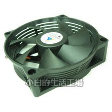 小白的生活工場 EVERFLOW (F128025BH) 8公分雙滾珠 五面進氣風扇 (8cm風扇固定孔位), 1個