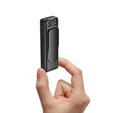 고화질 1080p 초소형 바디캠 소형 카메라 무선 녹화 블랙박스 바디 액션캠 (증정 64G SD고속 카드), 바디캠+SD카드 64GB