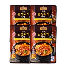 오뚜기 오늘밥상 차돌된장찌개양념 130g 4개, 1세트
