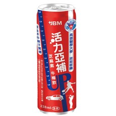 JBM 喬本生醫 活力亞補 芝麻素牛樟飲 238ml 運動能量飲, 1個, 24罐/箱