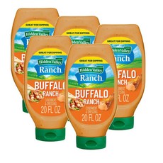 히든벨리 버팔로 랜치 소스 토핑 앤 드레싱 Hidden Valley Buffalo Ranch, 5개, 591ml