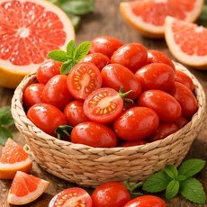 자몽향 스테비아 방울토마토 500g, 없음