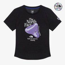 노스페이스 NT7US37A 여성 업홀드 반팔 티 BLACK KQY054 VKG081