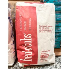 ANDERSONS 1/8/ 1/4/ 玉米梗 墊料 35L 細 粗 倉鼠 黃金鼠 三線鼠 倉鼠墊料, 1個, 紅1/4"玉米梗35L 約12kg 粗