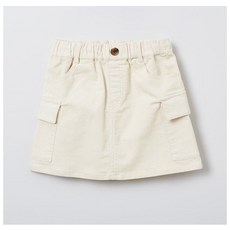 스파오 키즈 키즈 코듀로이 카고 스커트_SPWHE4TKG1 143228