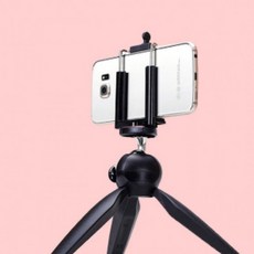 스마트폰 삼각대 미니 고프로 호환 유튜버 촬영 거치대 휴대용 짐벌, 1개, 미니삼각대
