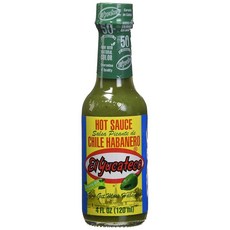 엘 유카테코 그린 하바네로 핫소스 4온스, 120ml, 1