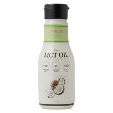 MCT오일 175g 코코넛 유래 100% 중쇄지방산 100% 신선한 소프트 보틀, 1개, 175L
