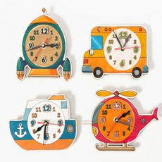 추천마켓1000 시계만들기 헬리콥터 1개입 창의활동