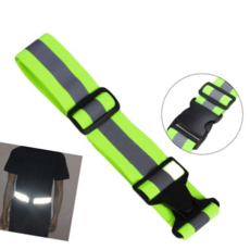 형광밴드 형광 야광 반사 허리밴드 야간 자전거 교통 안전 벨트