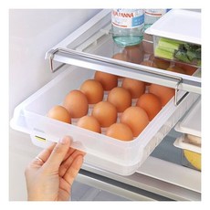 냉장고 레일 계란 에그2호(21구)정리 보관함, 1개
