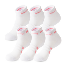 키모니 NEW 40수 프라임 스포츠양말 6족 혼합, 6개, L1+L2