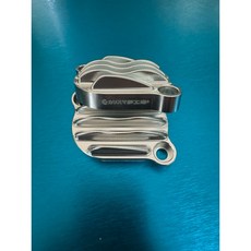 ｶﾘｽﾏ夢工場 MSX125 GROM Monkey 鳥蓋 汽門散熱蓋，提升引擎散熱，個性化改裝首選, 銀色