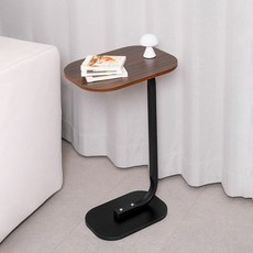 엠디유마켓 프리미엄 사이드 테이블, 브라운