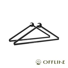 【彈藥庫】OFFLINE 向量-Y 衣架 #OFL-RCH, 1個, 黑M, 黑