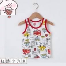 兒童夏季網眼洞洞背心，薄款無袖上衣，透氣涼爽舒適，男童女童卡通圖案