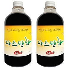 홍치마 대용량 자스민차 원액 중국집 중식당 음료 고농축 액상차 다홍치마 1000ml, 1개, 2개입, 1L