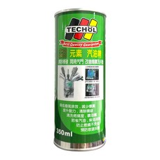 TECHOL 鉬元素汽油精 清潔積碳、潤滑汽門、改善爆震及抖動 贈長漏斗, 1個, 汽油/汽油