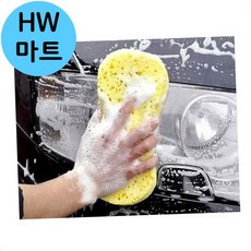 세차 자동차 풍부한 거품 부드러운 압축 스펀지