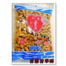 古意古早味 蒜茸落花生 550公克 懷舊零食 土豆 花生 堅果, 1個