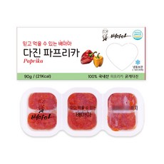 배마마 야채큐브 굵게다진 19종 채소 죽 토핑 재료, 1개, 90g