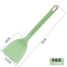 DFMEI 現貨不粘鍋硅膠鏟勺耐高溫廚房家用烹飪勺鏟硅膠廚具湯勺五件套裝, 1個, 鍋鏟:如圖