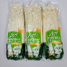 영호네농산물 팽이버섯 소포장, 1박스, 3개