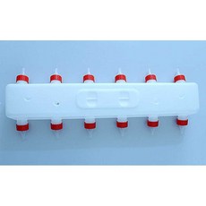 송아지 젖병 수유기 분유통 젖먹이기 축산용품, 1개, 2열 12구 수유기