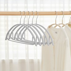 얼라이브즈 논슬립 어깨뿔방지 옷걸이, 그레이, 100개