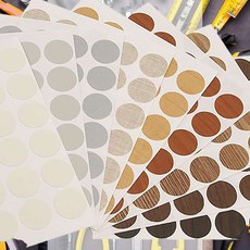 유니룸 피스스티커30개입 피스구멍스티커, 스마트백색/30개입