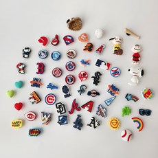 야구 단품 파츠 실내화 슬리퍼 꾸미기