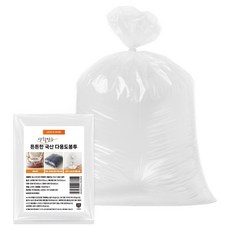레스이즈모어 튼튼한 생활만능 국산 다용도봉투 55 x 80 cm, 1개, 10개입, 중형(약10포기)