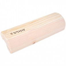 목침 편백메개 40cm 부모님 나무 베개 국산 수험생 휴게실 사우나