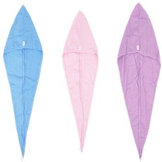 숍블리 드라이수건 헤어타올 헤어모자, 핑크