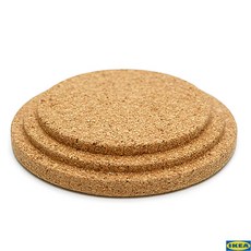 이케아 RONNSPIREA 뢴스피레아 향초용 코르크뚜껑 소품 받침 재사용 덮개 홀더