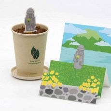 제주 하르방 레이어 씨앗카드 채소키우기 식물기르기, 상세페이지 참조