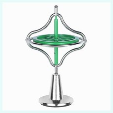 자이로스코프 스트레스 인센셥 회전 팽이 스트레스해소 균형 반중력, 그린